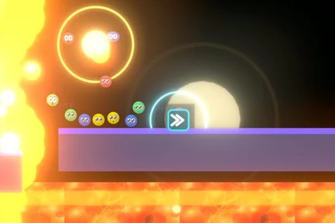 Lava Run gameplay